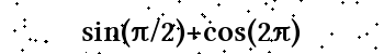Please type the correct answer for the expression below